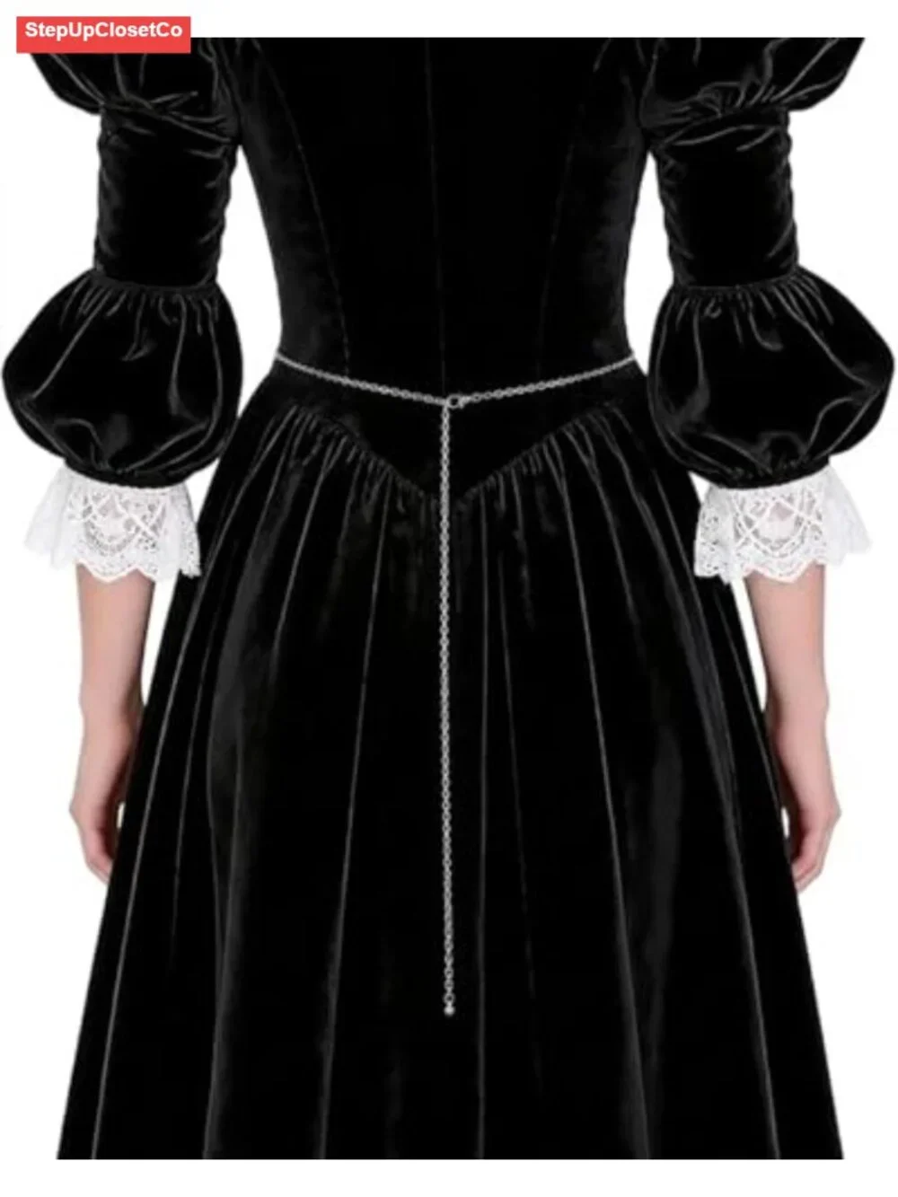 Medieval Renaissance Waist Belt for Women - Vintage Metal Link Chain Belt